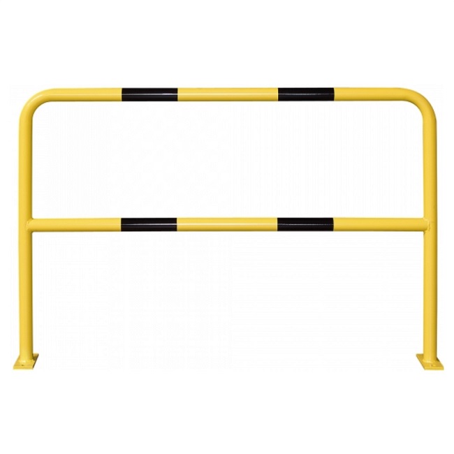 Hoop Guard Floor Mounting Steel Hoop Guard - 1000 x 1500mm - Yellow and Black ...