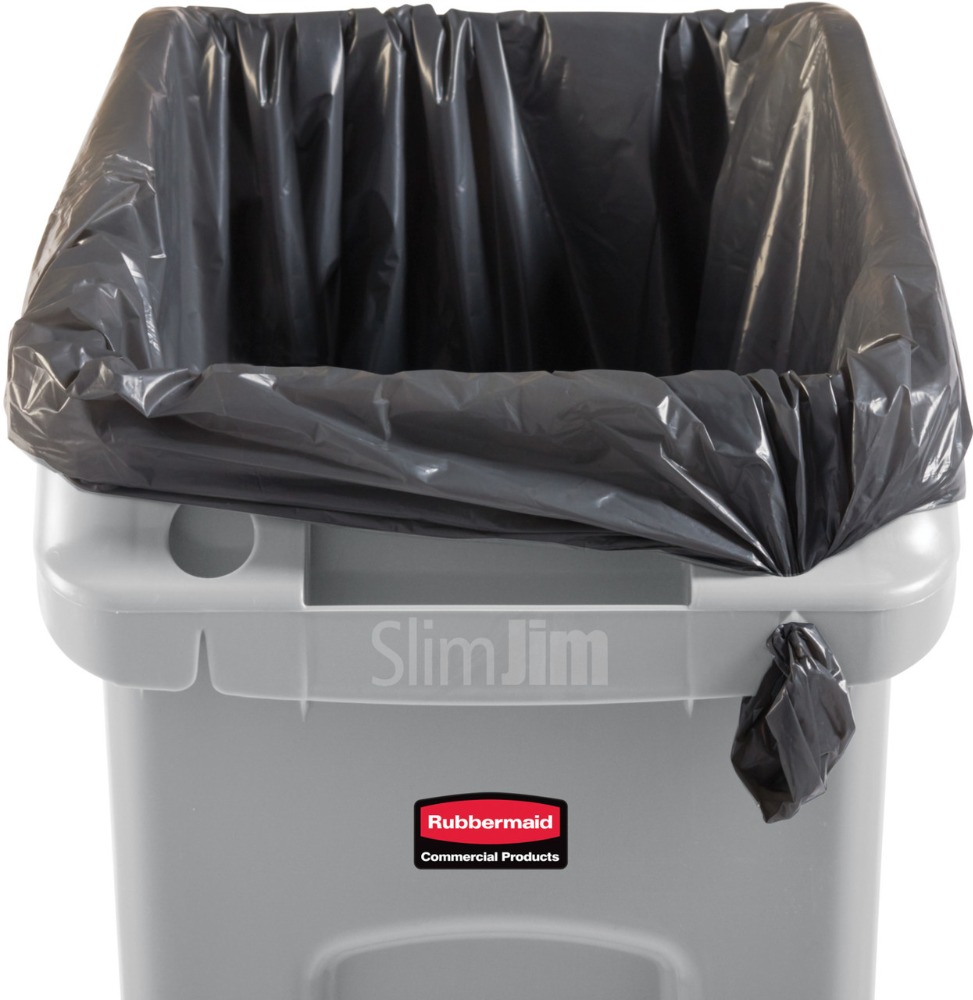 Simpler Recycling Rubbermaid Slim Jim Mixed Recycling Bin - 60 Litre