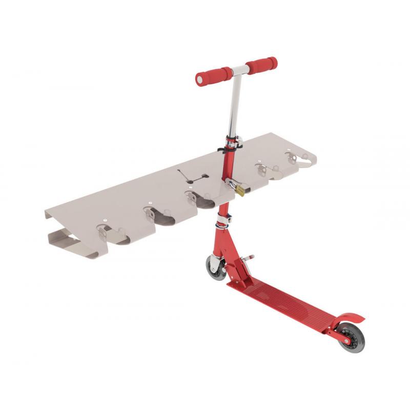 6 Space Scooter Rack