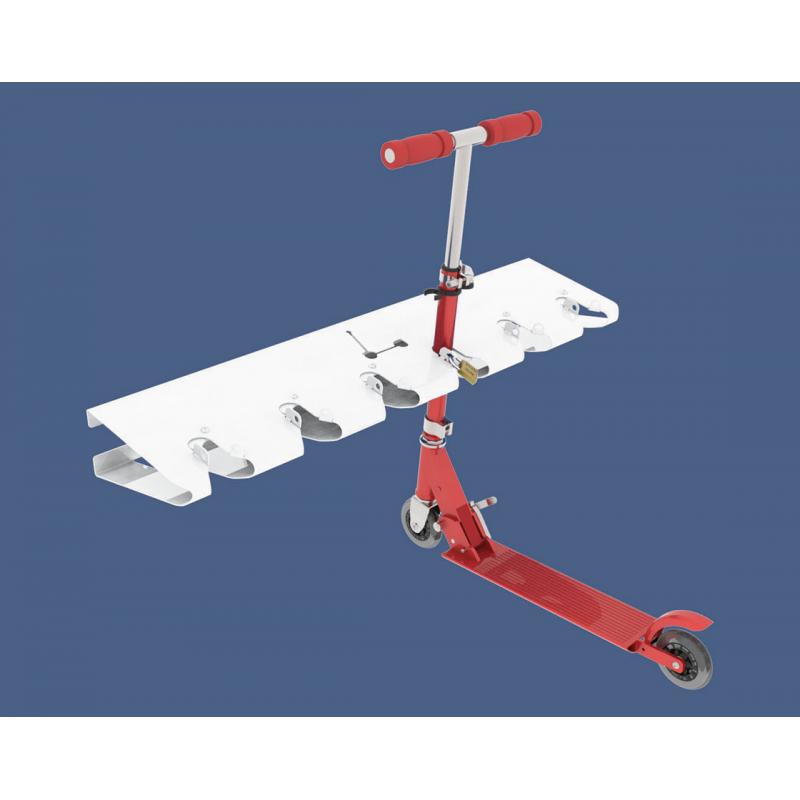 6 Space Scooter Rack