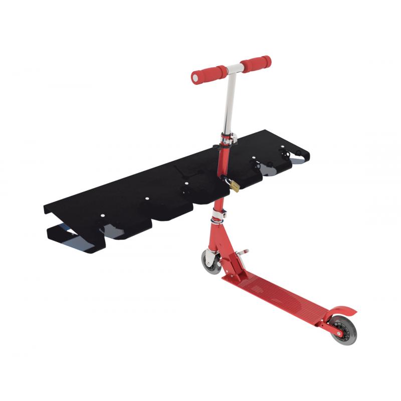 6 Space Scooter Rack