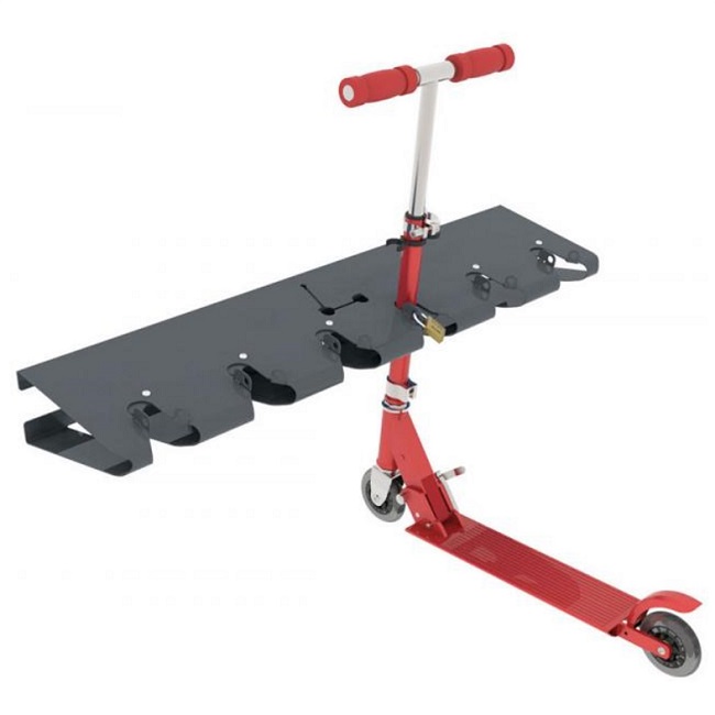 Scooter Rackstation 6 Space Scooter Rack - Kingfisher Direct Ltd