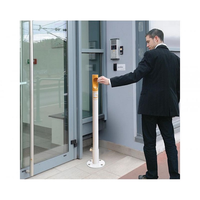 Classic Cigarette Butt Bollard