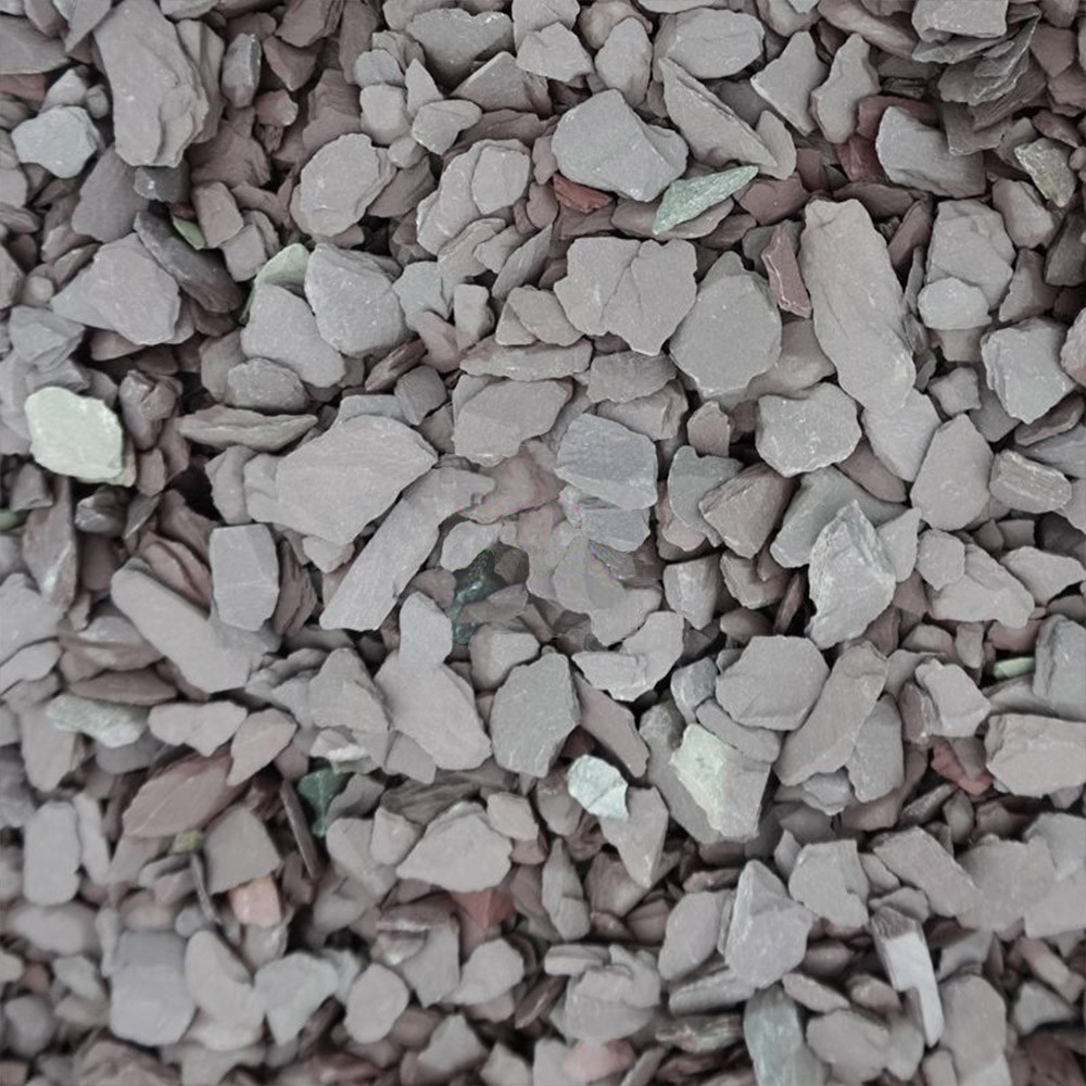 20mm Blue Slate Chippings - 850kg Bulk Bag