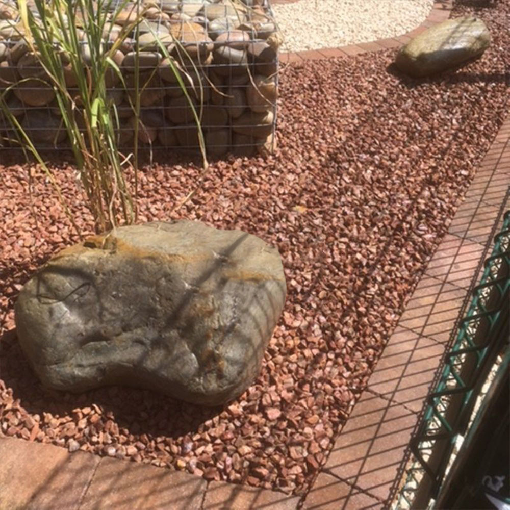 20mm Forest Rose Chippings - 850kg Bulk Bag