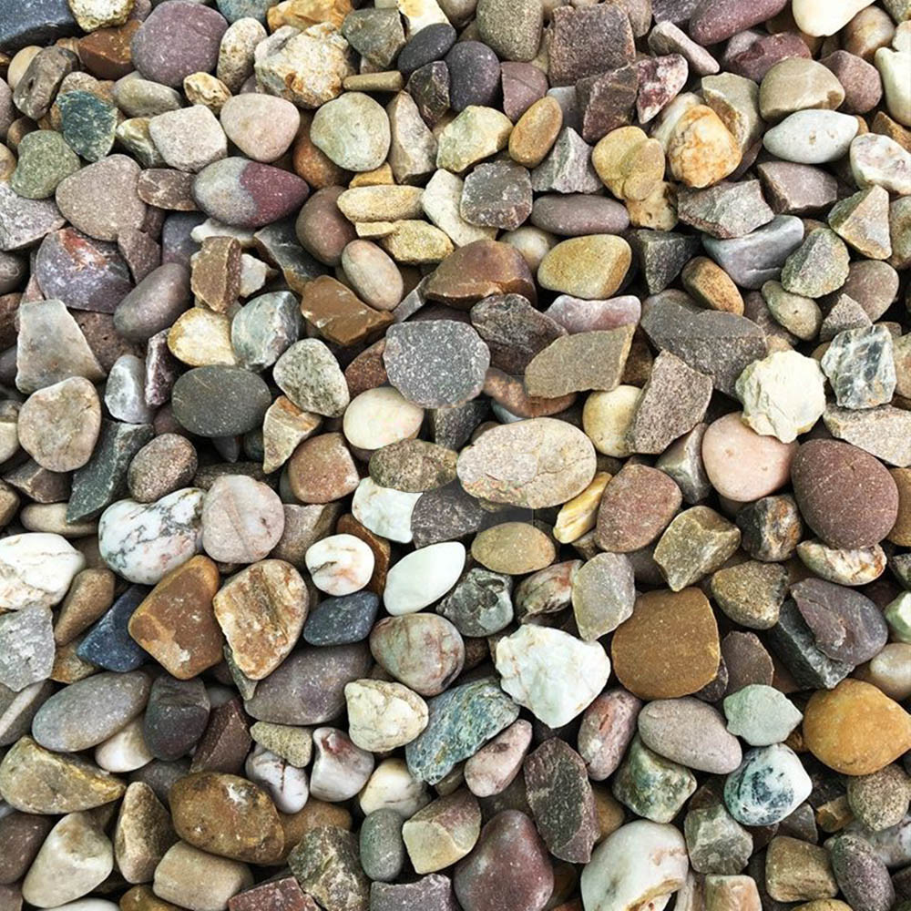 20mm Peak Pebbles - 850kg Bulk Bag - Kingfisher Direct Ltd