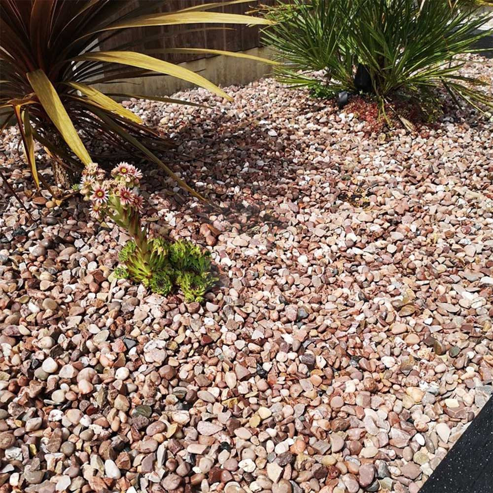 20mm Staffordshire Pink Chippings - 850kg Bulk Bag