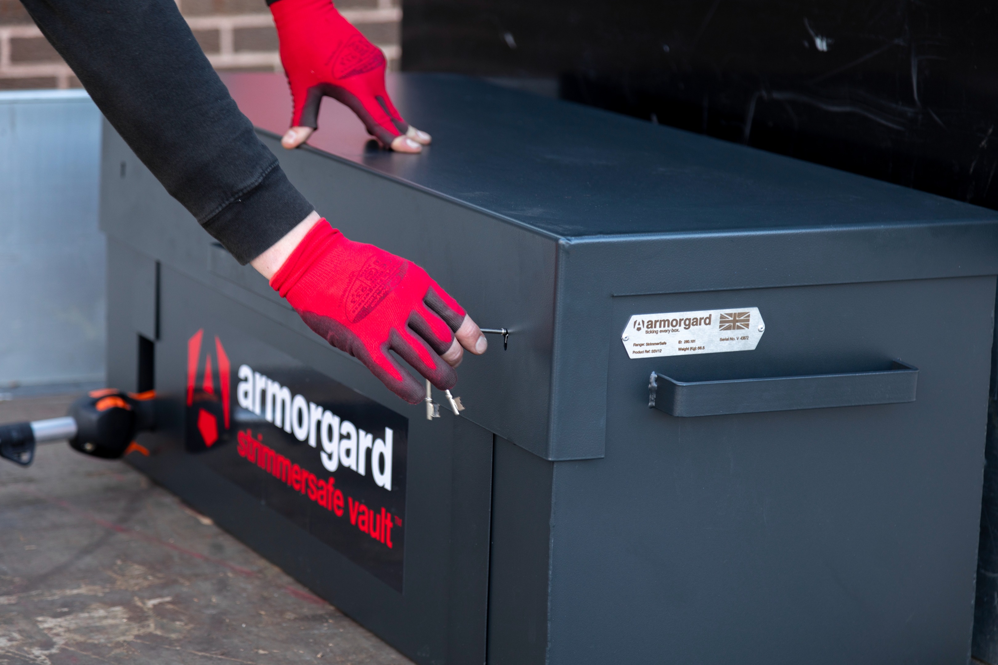 Armorgard Strimmersafe™ Vault Anti-Theft Storage Box
