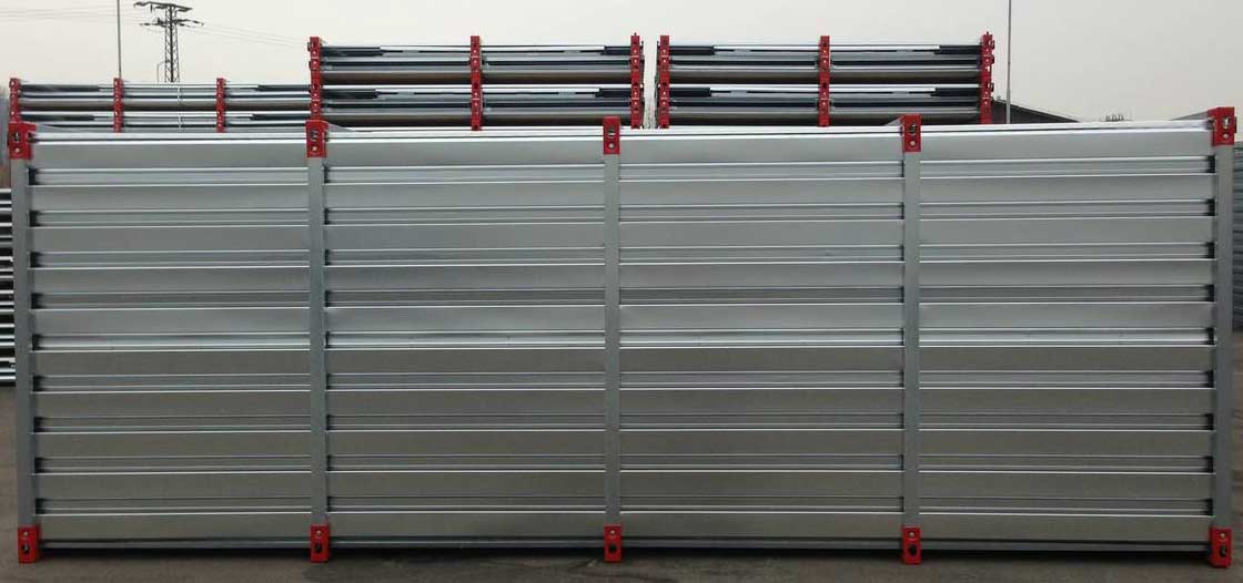 6m Flat Pack Storage Container with Double Wing Doors