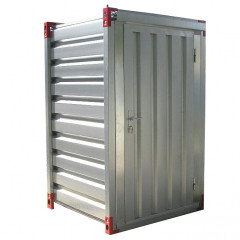 1.26m x 1.38m Flat Pack Storage Container
