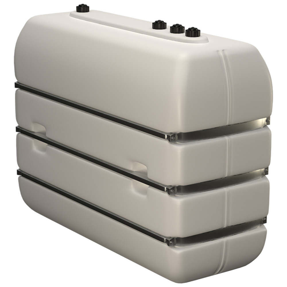 2500 Litre Industrial Banded Tank - 2160 x 870 - 1670mm