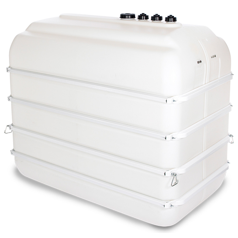 5000 Litre Industrial Coated Banded Tank - 2390 x 1350 x 1980mm