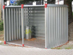 Metal storage container - shed