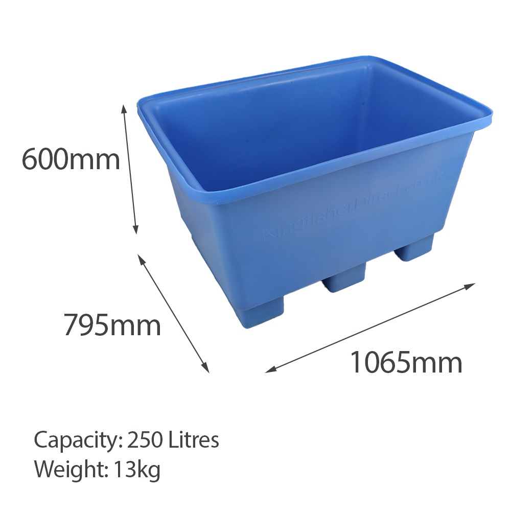 250 Litre FTL Fork Lift Premium Mortar Tub