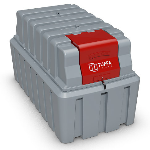 Tuffa 2500 Litre Plastic Bunded Diesel Tank