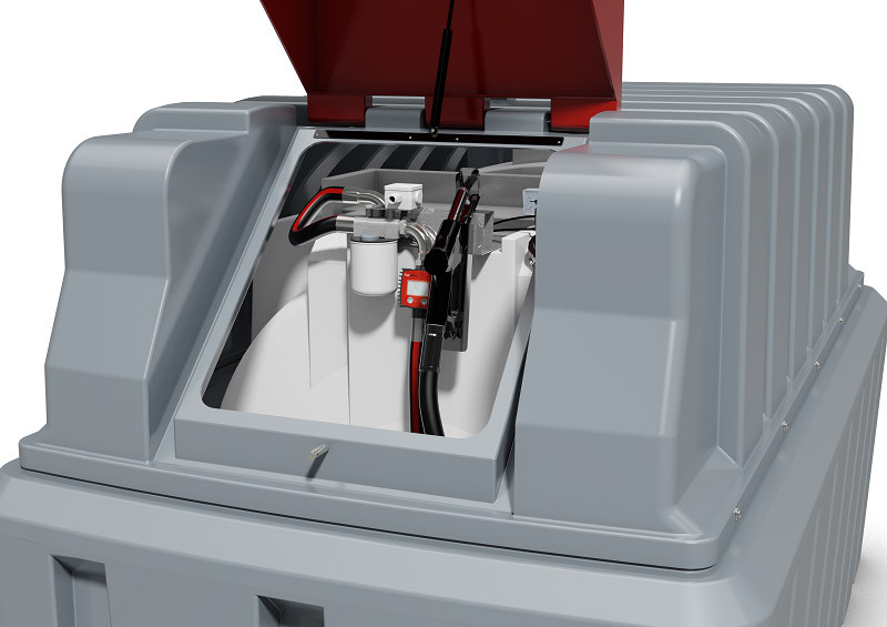 Tuffa 2500 Litre Plastic Bunded Diesel Tank
