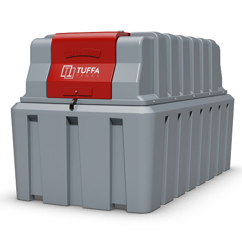 Tuffa 2500 Litre Plastic Bunded Diesel Tank
