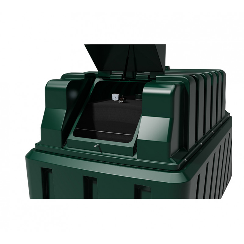 Tuffa 2440 Litre Fire Protected Bunded Oil Tank