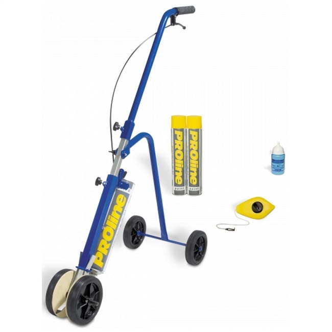 PROline Paint Marking Kit - Includes PROliner Applicator, 2x Paints, Marker Line and Chalk