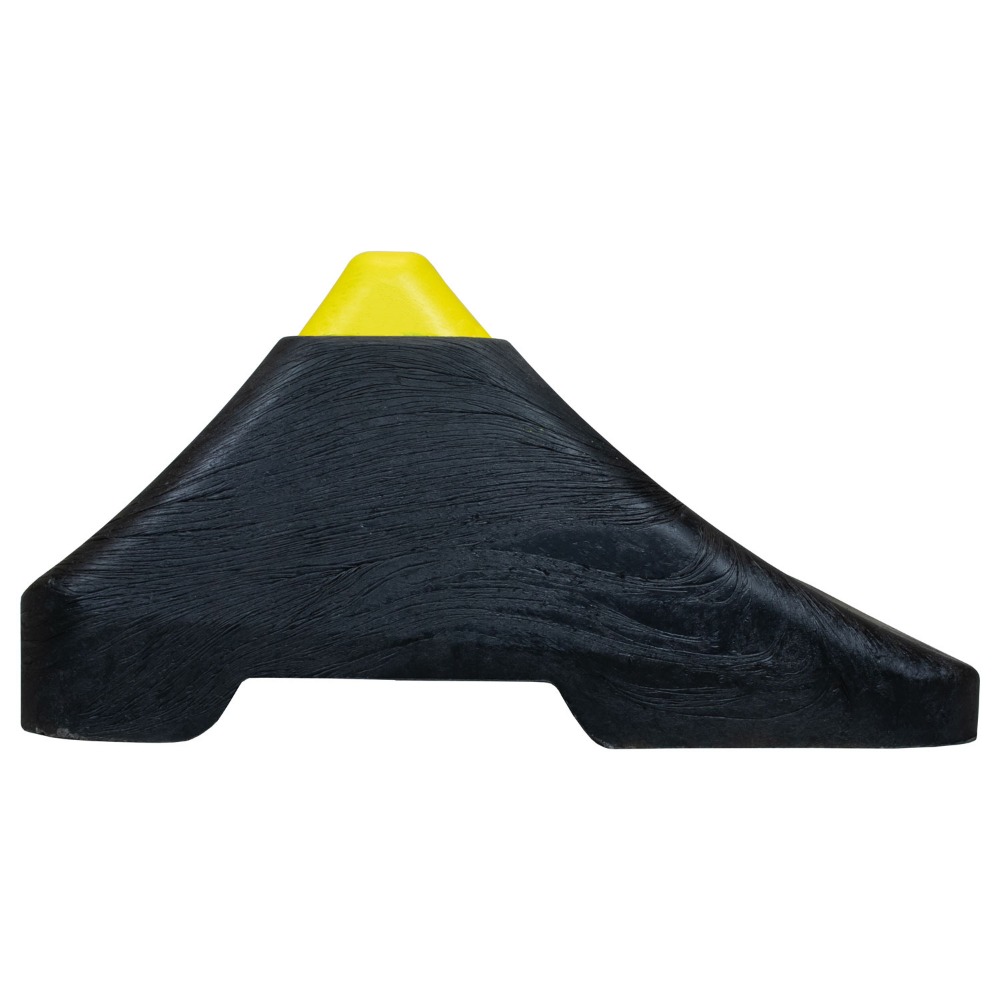 HGV Truck Wheel Stop - 100% Black Recycled PVC - 1000 x 300 x 150mm
