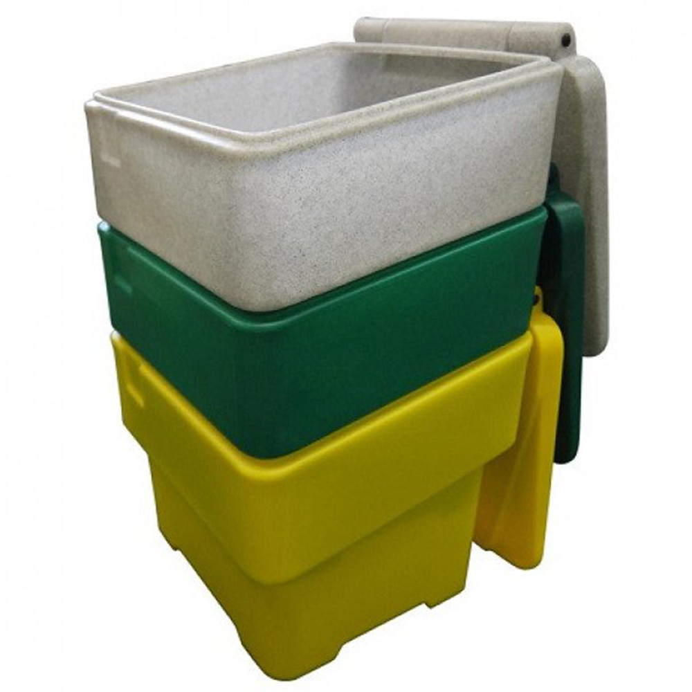 2 Cu Ft Household Grit Bin - 60 Litre / 60 kg Capacity
