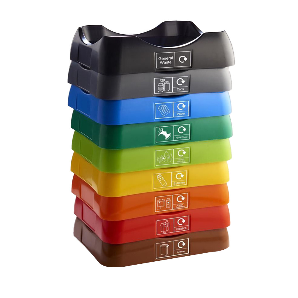 Customisable Plastic Waste Bin 30 - 50 Litres