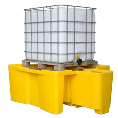 Prestige Single IBC Spill Pallet With Built In Dispensing Area