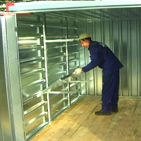 1m x 1.2m Flat Pack Storage Container with Single Door