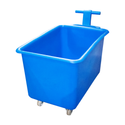 Wheeled Bottle Bin - 320 Litre - With Handle