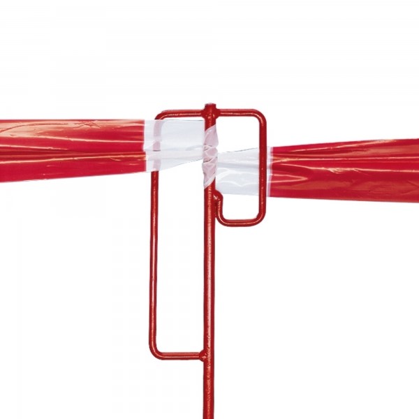 Traffic-Line Non-Adhesive Barrier Tape - 500m x 80mm - Red and White