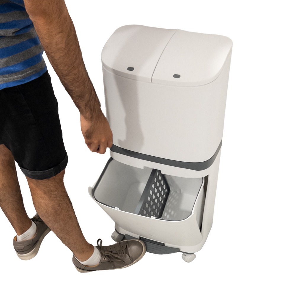 Slimline Kitchen Rubbish Bin - 36L