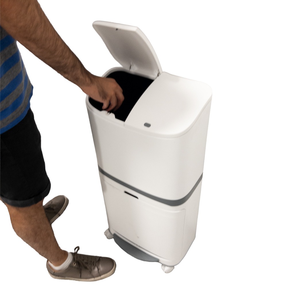 Slimline Kitchen Rubbish Bin - 36L