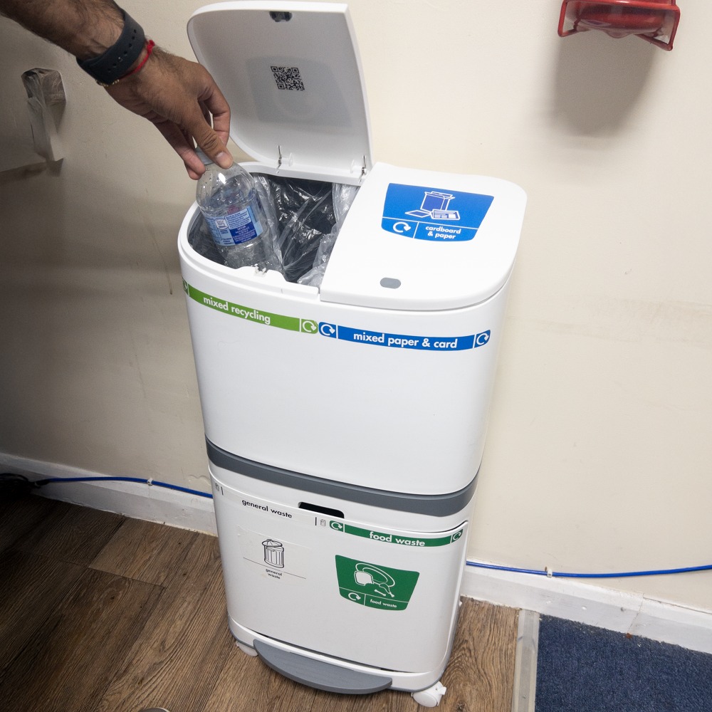 Slimline Kitchen Rubbish Bin - 36L