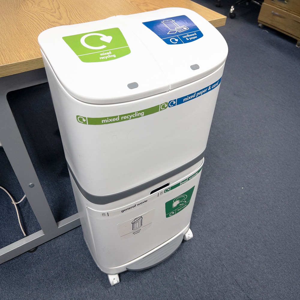 Slimline Kitchen Rubbish Bin - 36L