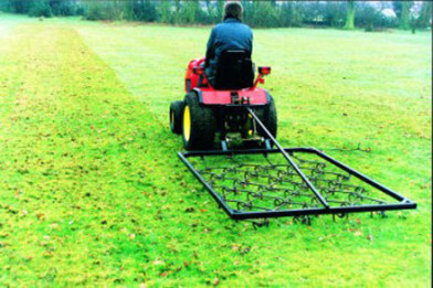 Mini Chain Harrow Mounted on 3 Point Linkage
