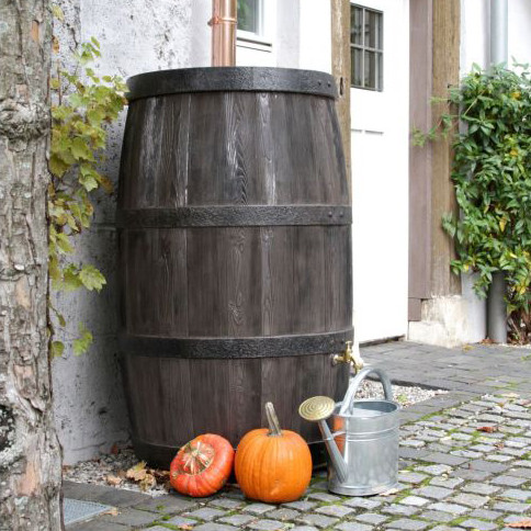 Burgundy Water Butt - 500 Litres