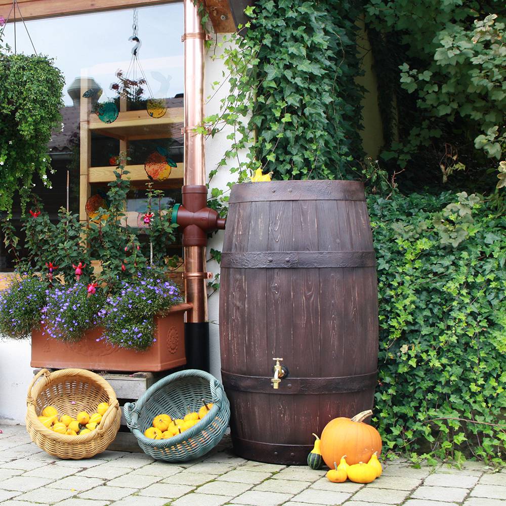 Barrique Barrel 250 Litres Water Butt 