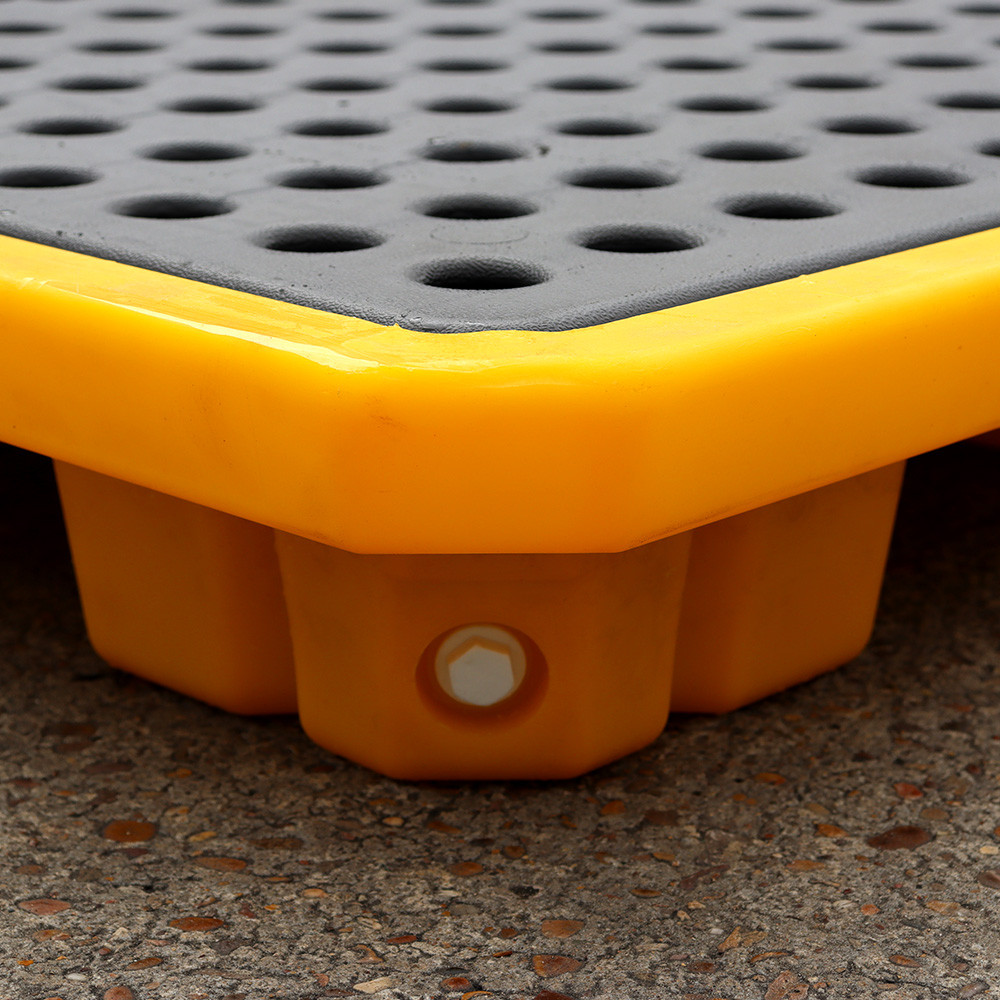 4 Drum Low Profile Spill Pallet / Drip Tray