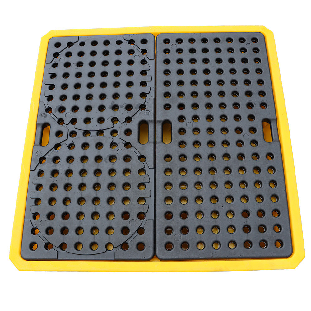 4 Drum Low Profile Spill Pallet / Drip Tray