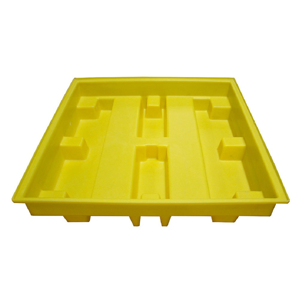 4 Drum Spill Pallet - Low Profile - 1280 x 1280 x 275mm
