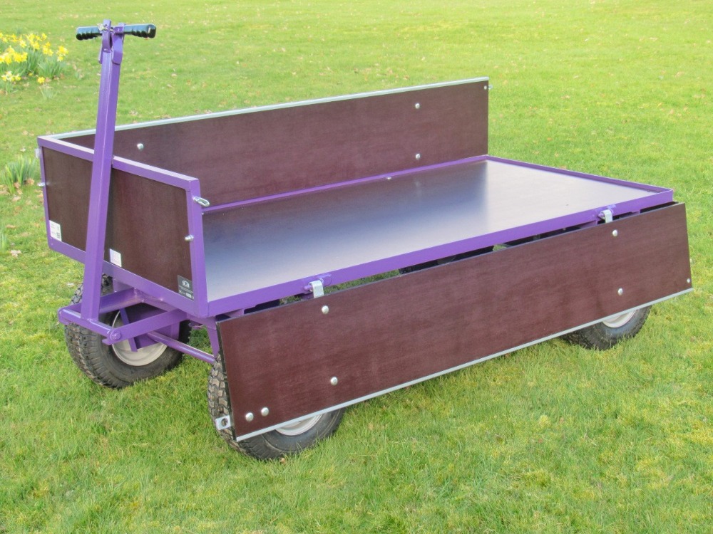 High Wheel Timber 4 Wheel Timber 15 Cwt Trailer - Kingfisher Direct Ltd