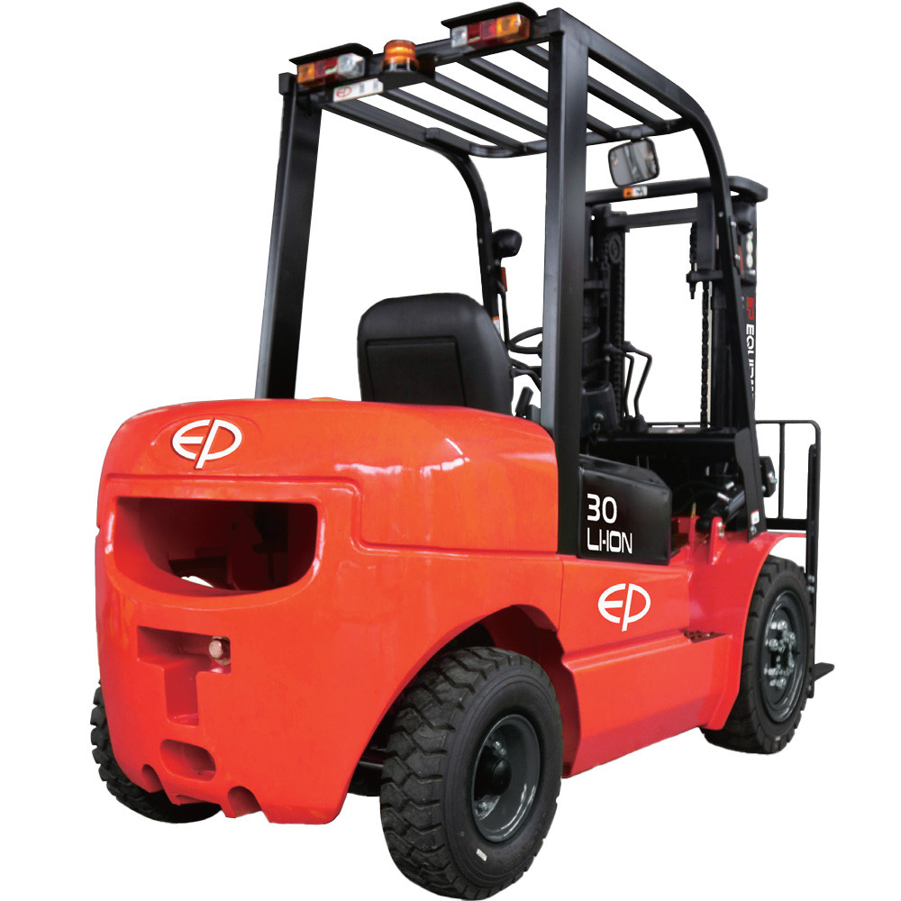 4-Wheeled Lithium Electric Forklift - 2.5/3.0/3.5T Capacity