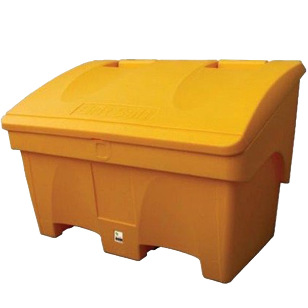 Large Premium Grit Salt Bin - Yellow -  400 Litre