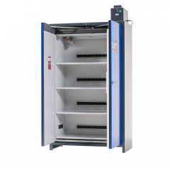 Lithium Battery Charging Storage Cabinet - Four Shelves and Four Charging Strips