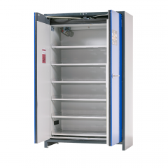 Lithium Battery Storage Cabinet - Six Shelves