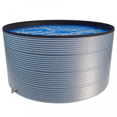 338000 Litres Galvanised Steel Water Tank with Liner