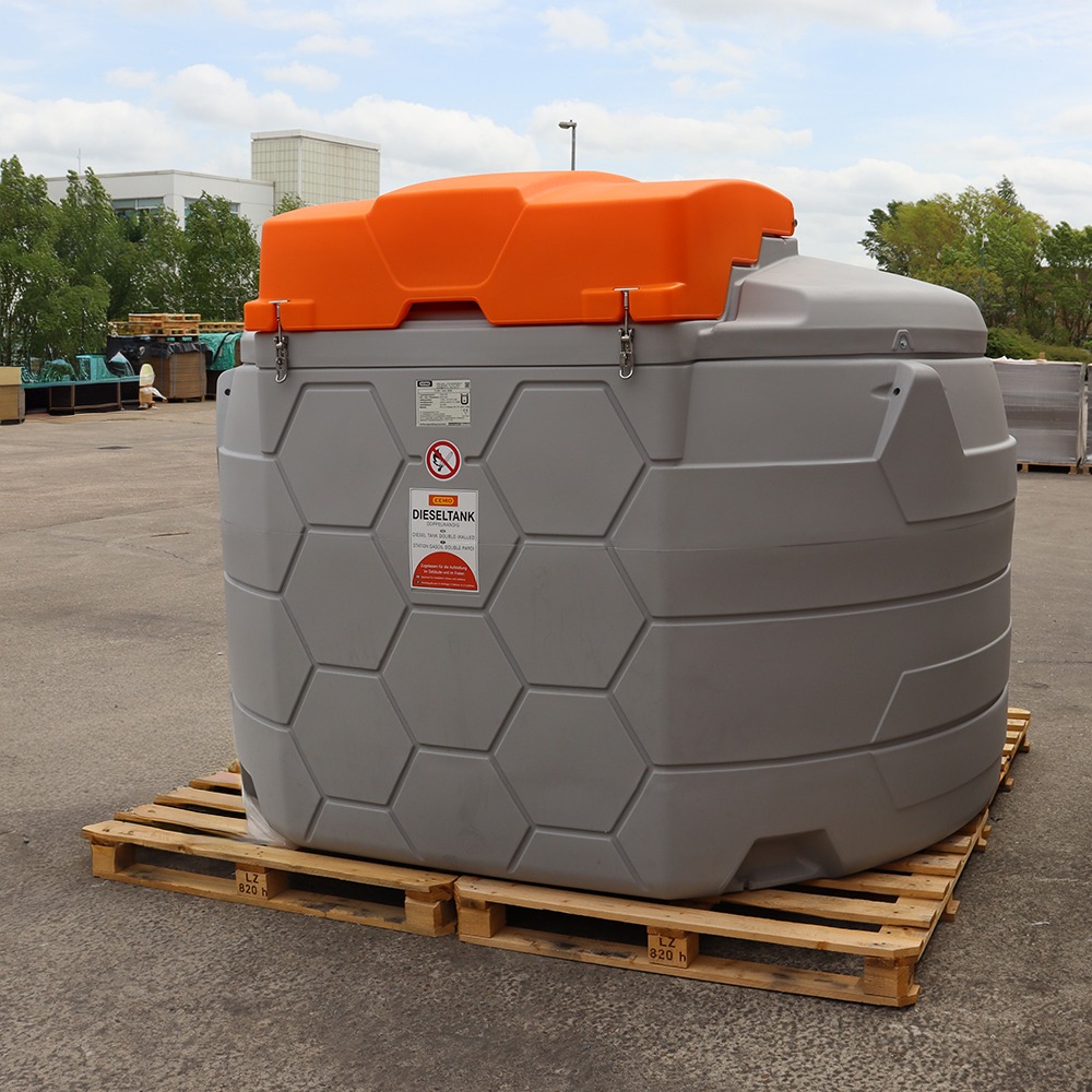 Cemo 5,000 Litre Diesel Bunded Tank & Filling Station 