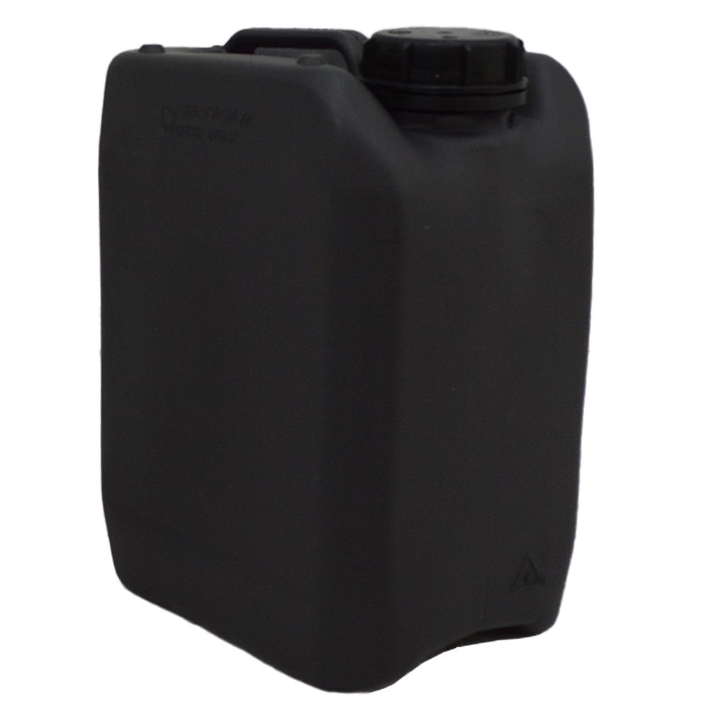 5 Litre Stackable Plastic Jerry Can - Natural, White, Black, Blue