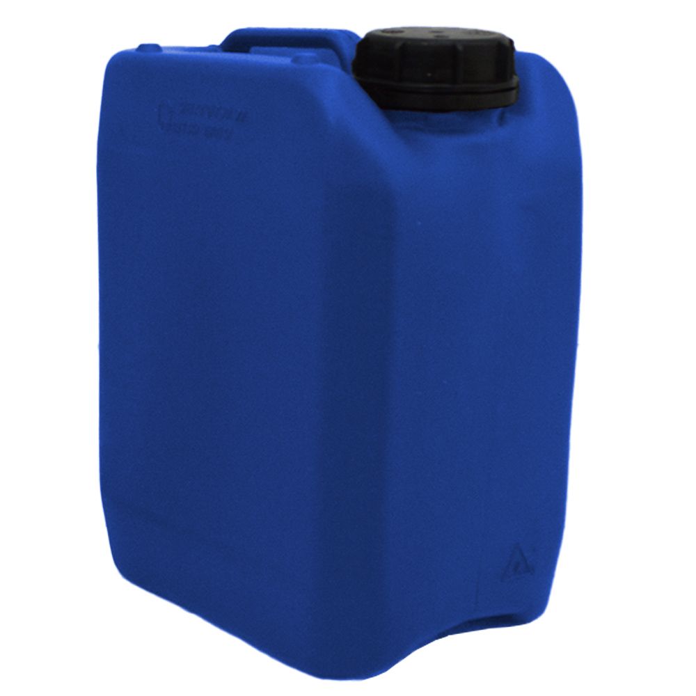 5 Litre Stackable Plastic Jerry Can - Natural, White, Black, Blue
