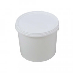 5 Litre Plastic Bucket with Tamper Evident Lid - Half Pallet